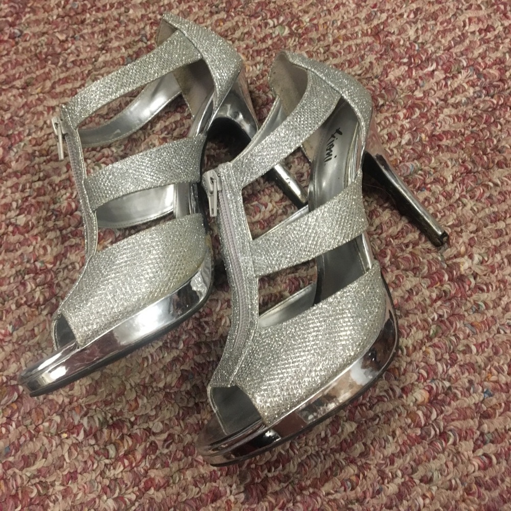 sparkly heels